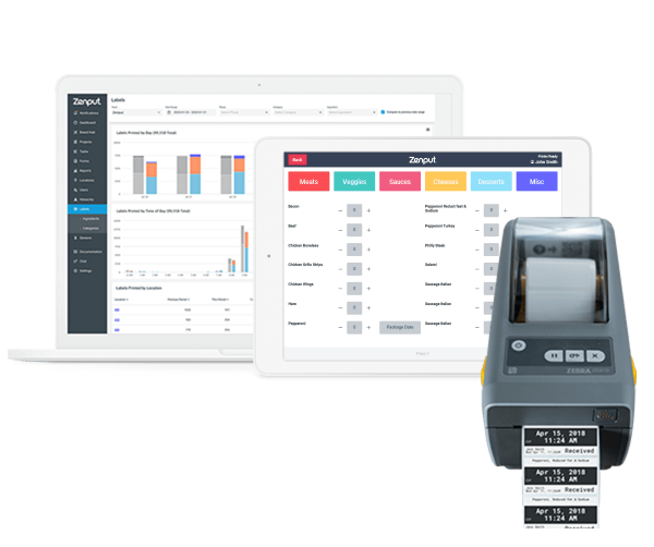 Zenput label solution