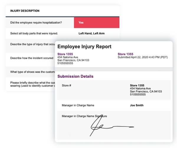 Share detailed incident information instantly