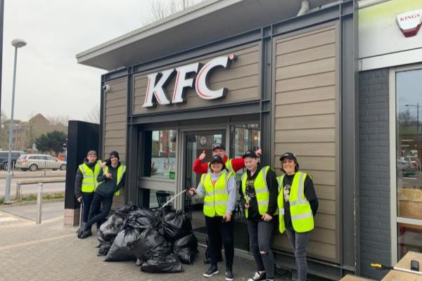 KFC volunteer work