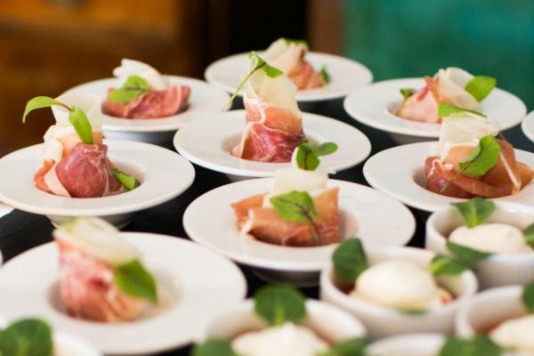 Food being prepared