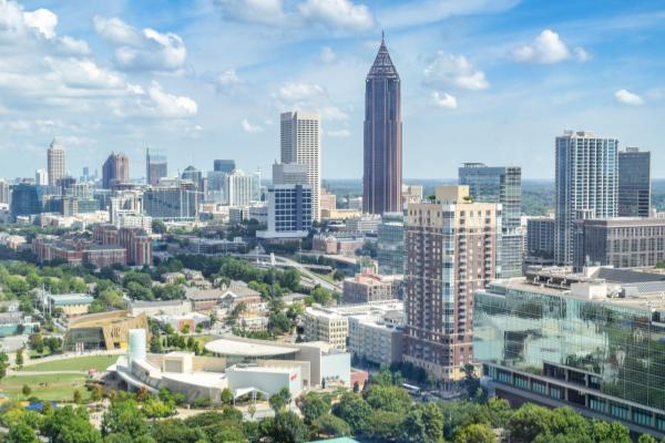 Atlanta city skyline