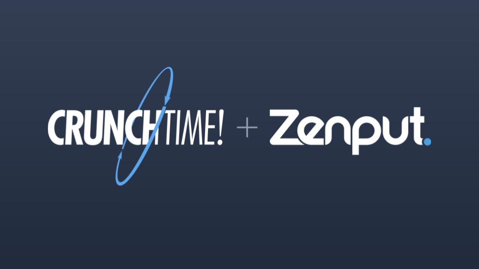CrunchTime and Zenput logos