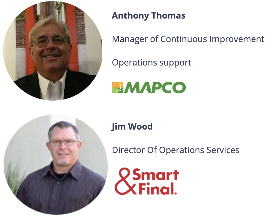 Guest speakers from Mapco and Smart & Final