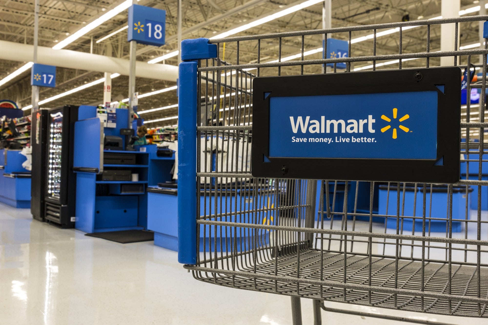Walmart carts