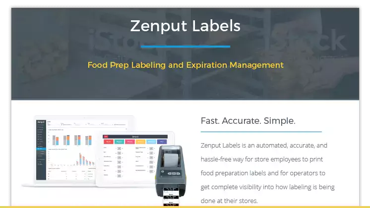 Zenput Labels