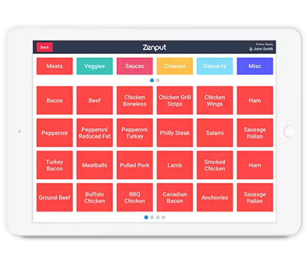 Centrally managed, cloud-based ingredient lists